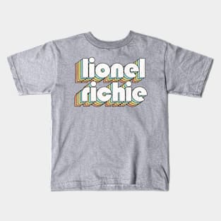 Lionel Richie / Rainbow Vintage Kids T-Shirt